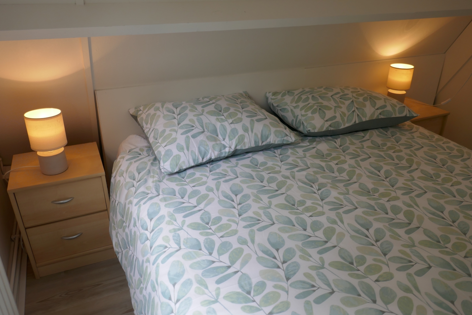 Slaapkamer met 2 persoonsbed