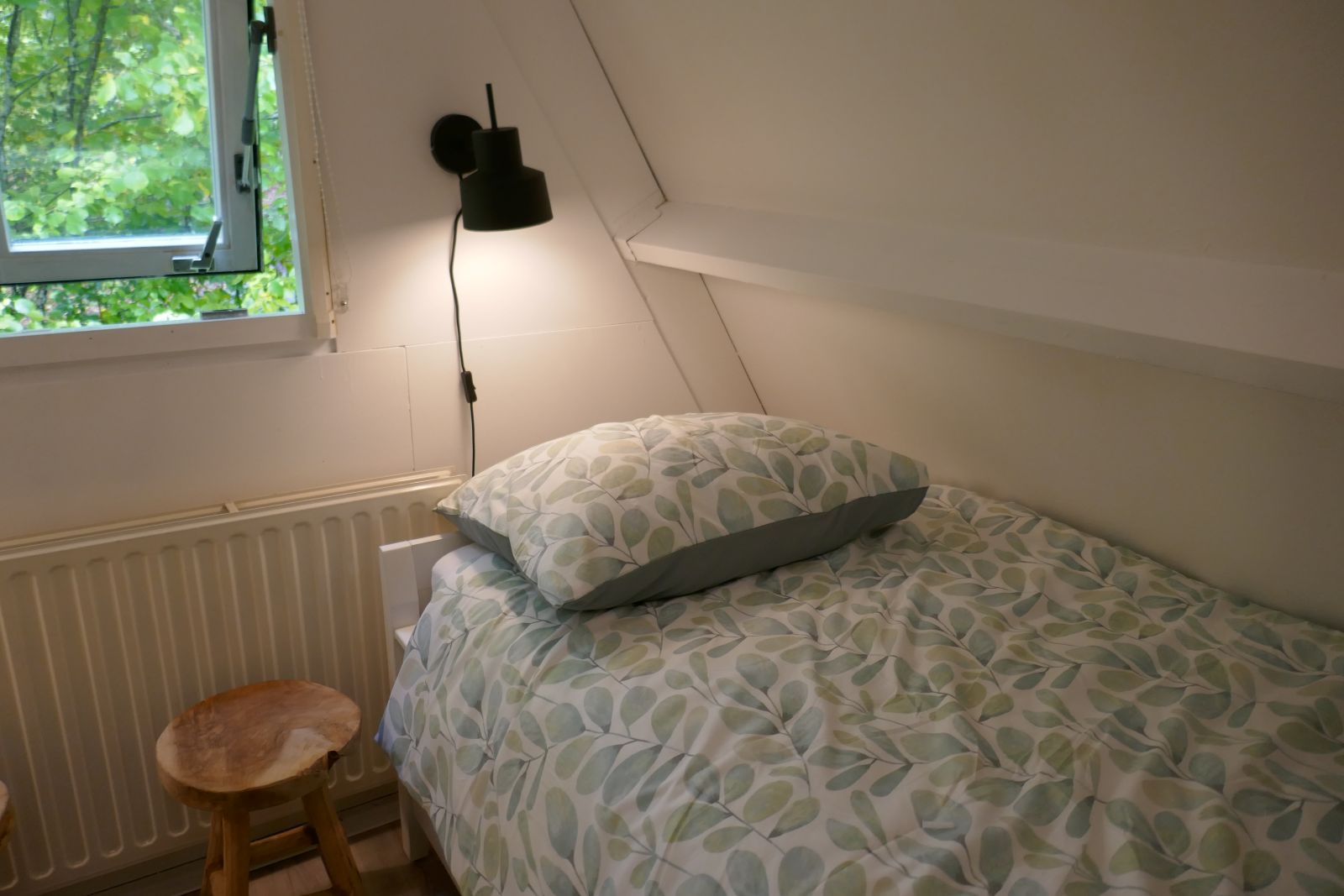 Slaapkamer met 2 losse beddent